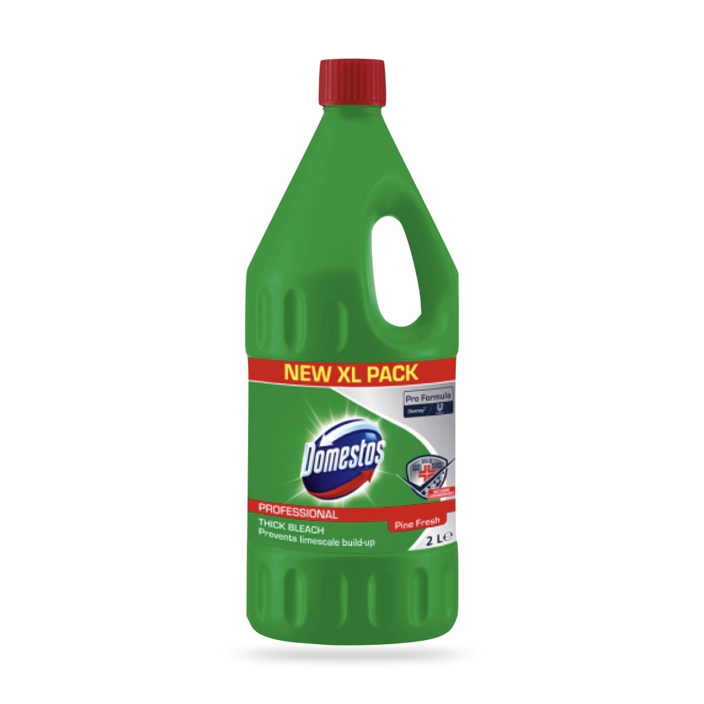 Domestos Pro Formula Pine Fresh fenyő illatú fertőtlenítő-, és lemosószer 2 l-es