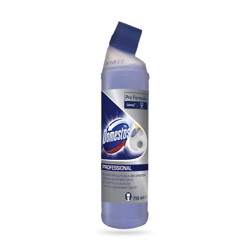 Domestos Prof. Toilet Limescale Remover toalett-tisztító -és vízkőoldószer 750 ml-es