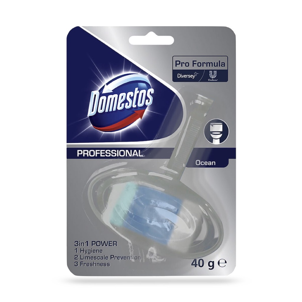 Domestos Pro Formula Rimblock Ocean friss illatú wc illatosító 40 g-os