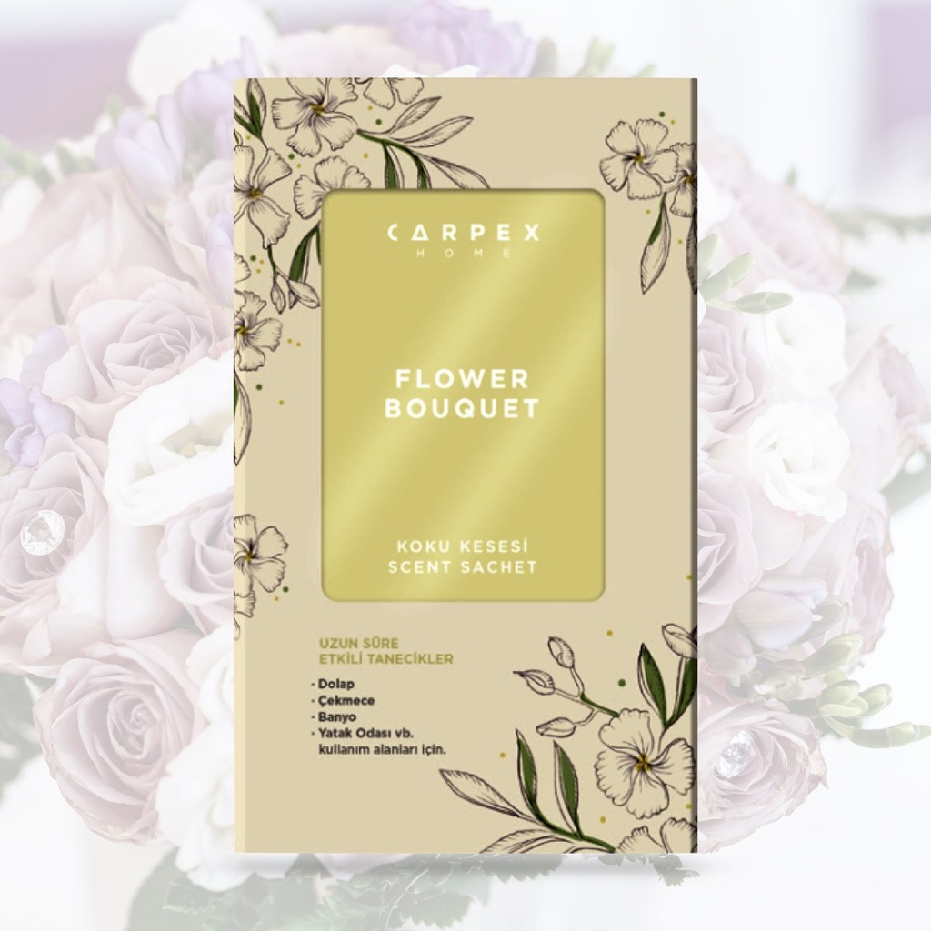 Illat-tasak Carpex - flower bouquet