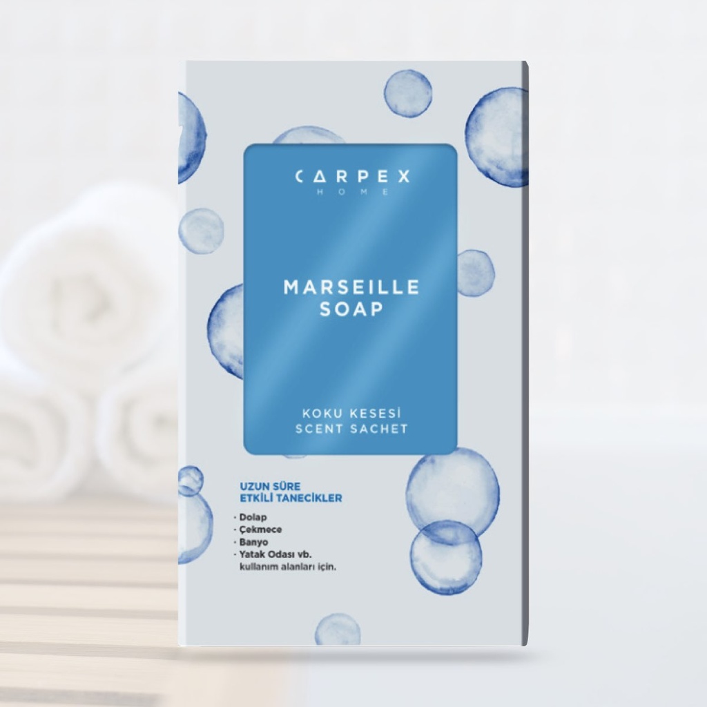 Illat-tasak 3 db-os Carpex - marseille soap