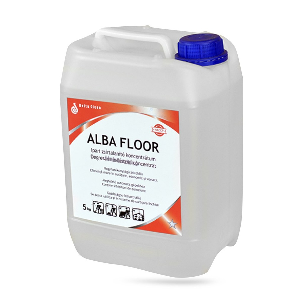 Alba Floor ipari zsírtalanítő koncentrátum 5 kg-os