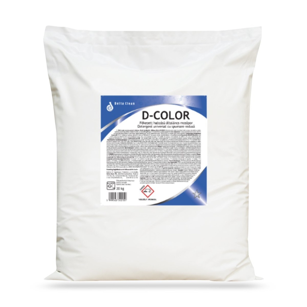 D-Color színes ruhák mosószere 20 kg-os