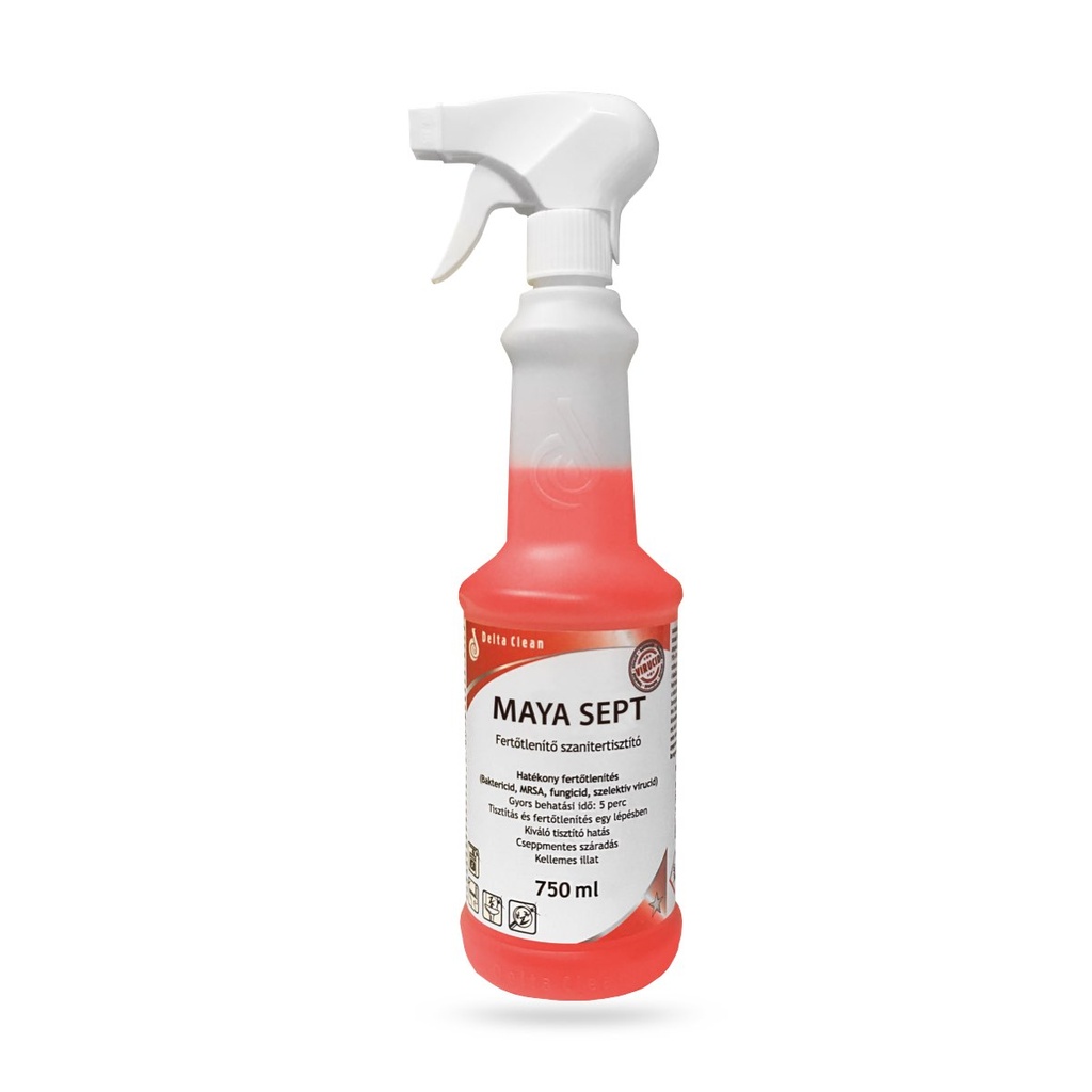 Maya Sept használatkész fertőtlenítő szanitertisztító 750 ml-es ADR