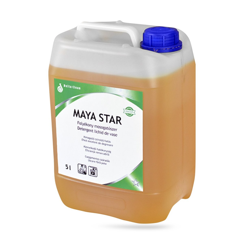 Maya Star nagyhatású kézi mosogatószer 5 l-es