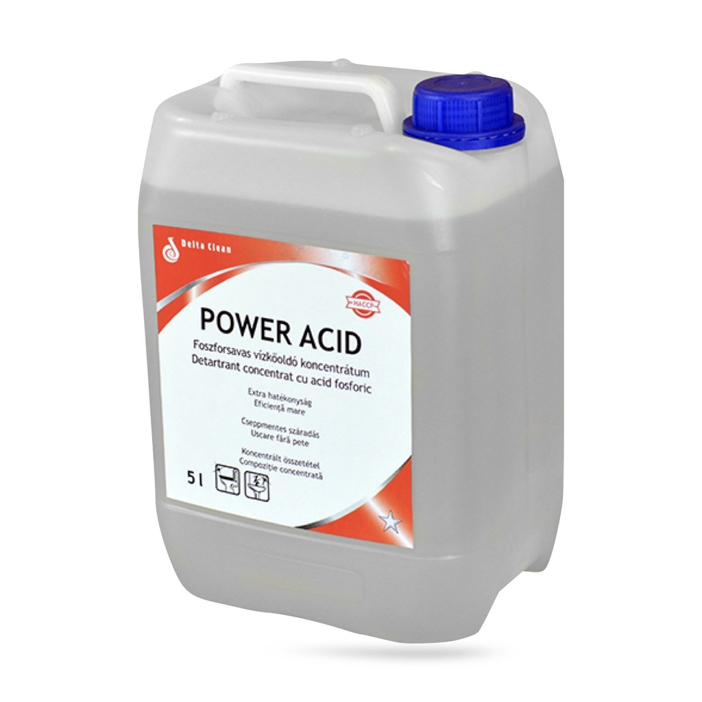 Power Acid foszforsavas vízkőoldó koncentrátum 5 l-es