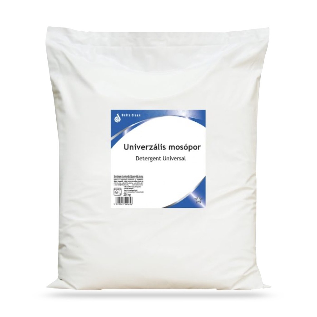 Univerzális mosópor főmosószer 25 kg-os