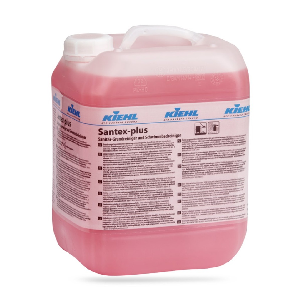 Santex-Plus szaniter alap-és uszodai tisztítószer 10 l-es Kiehl ADR
