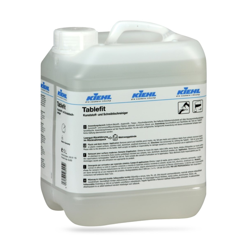 Tablefit műanyag és íróasztal tisztítószer 5 l-es Kiehl