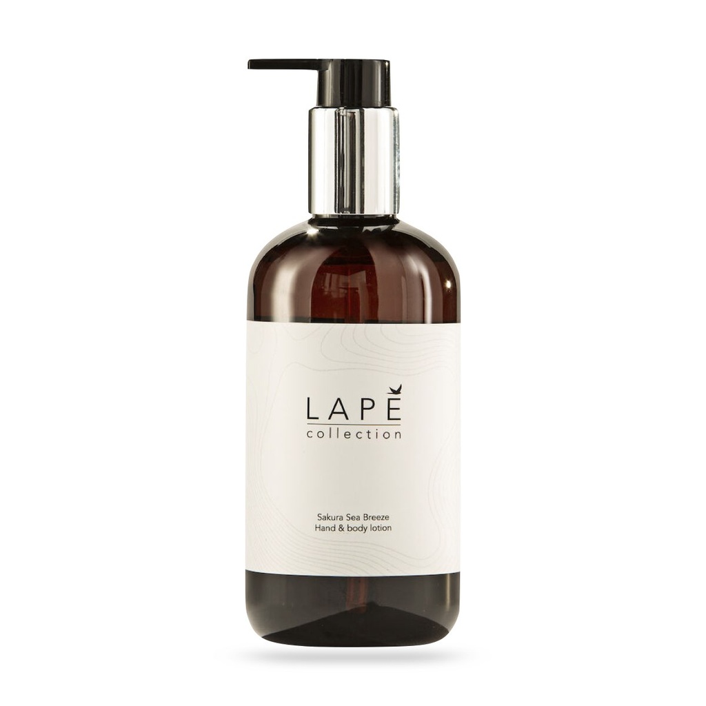 Lapé Sakura Sea Breeze iIllatosított, hidratáló kéz-, és testápoló krém 300 ml-es