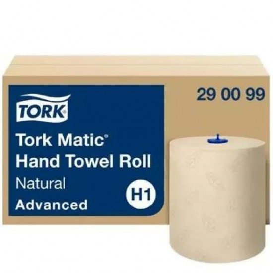 Tork Adv. Matic tekercses kéztörlő 2 r. natúr 6 x 150 m-es H1