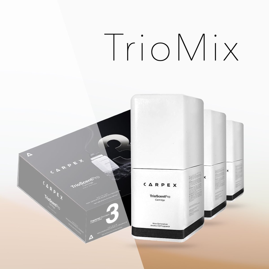 TrioScent levegő illatosító aroma olaj szett 3 x 90 ml - trio mix