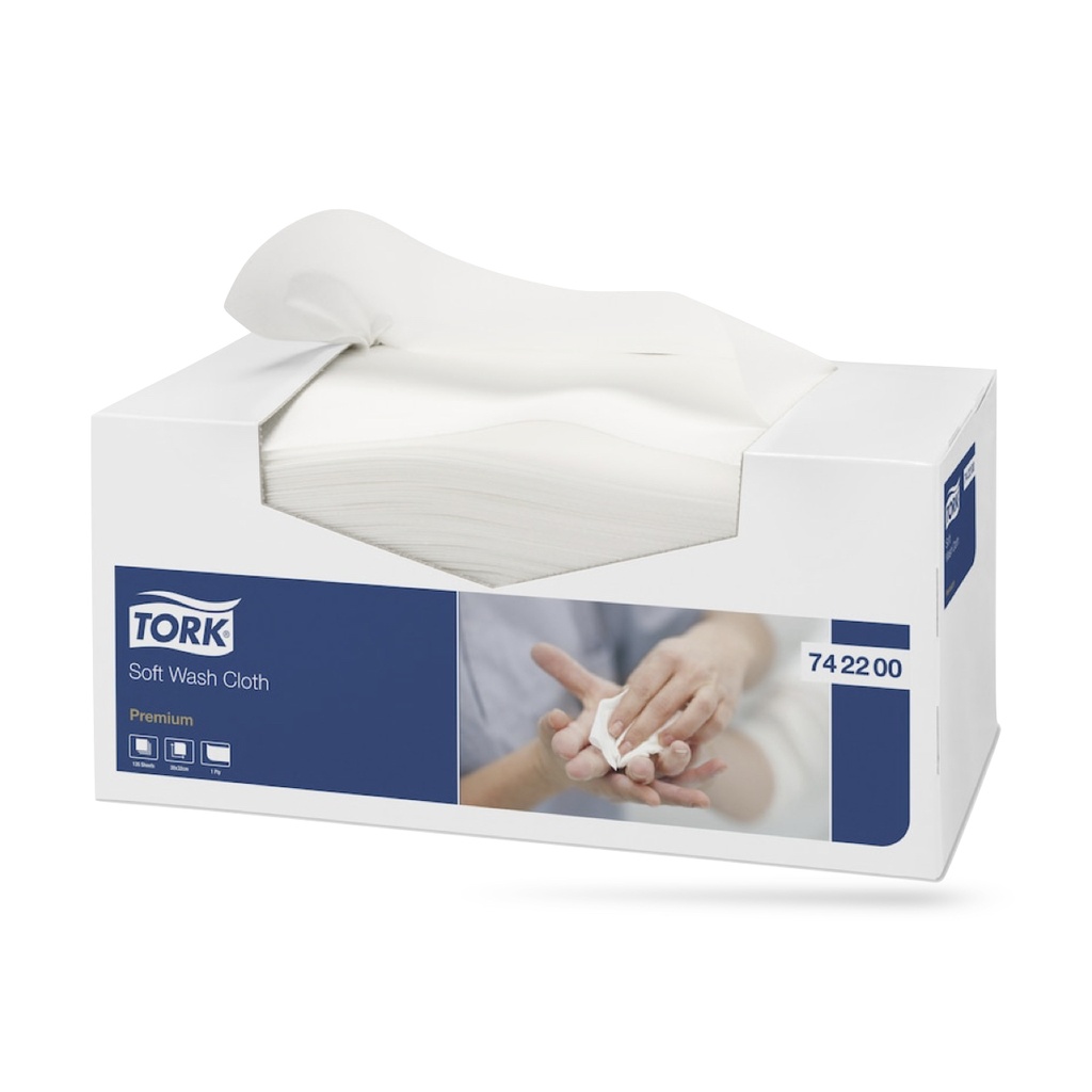 Tork Soft mosdatókendő 1 r. 8 x 135 lapos fehér (másolat)