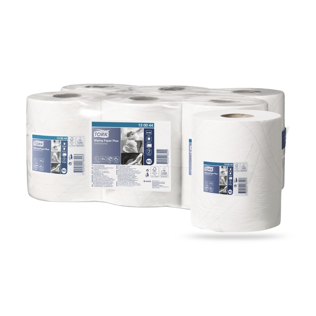 Tork Adv. tekercses törlő 2 r. 6 x 125 méteres fehér M2