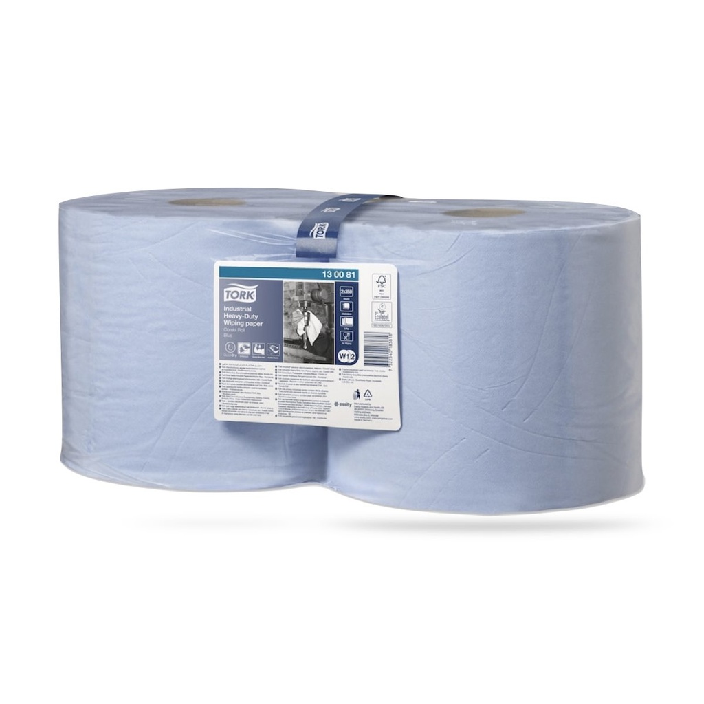 Tork Adv. tekercses törlő 3 r. 2 x 119 méteres kék W1 W2
