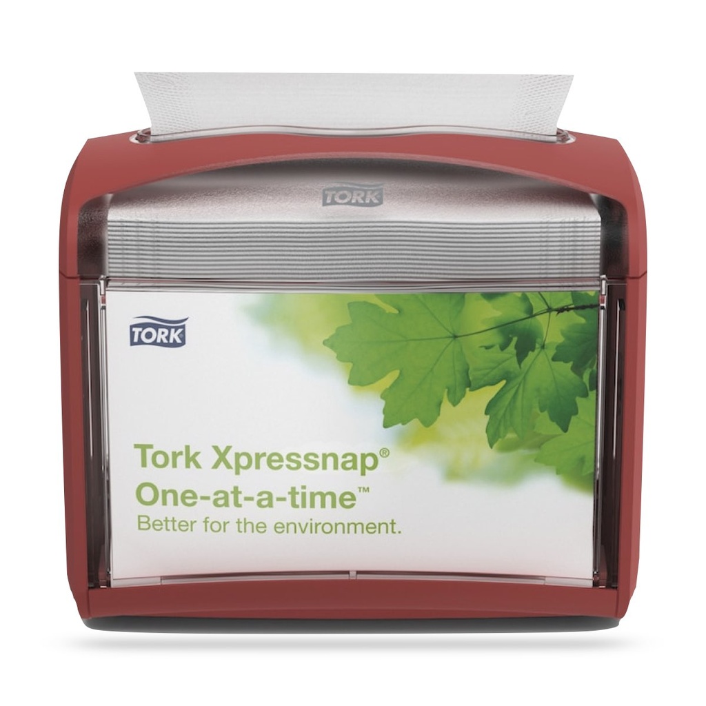 Tork Xpressnap Szalvéta adagoló asztali álló piros N4