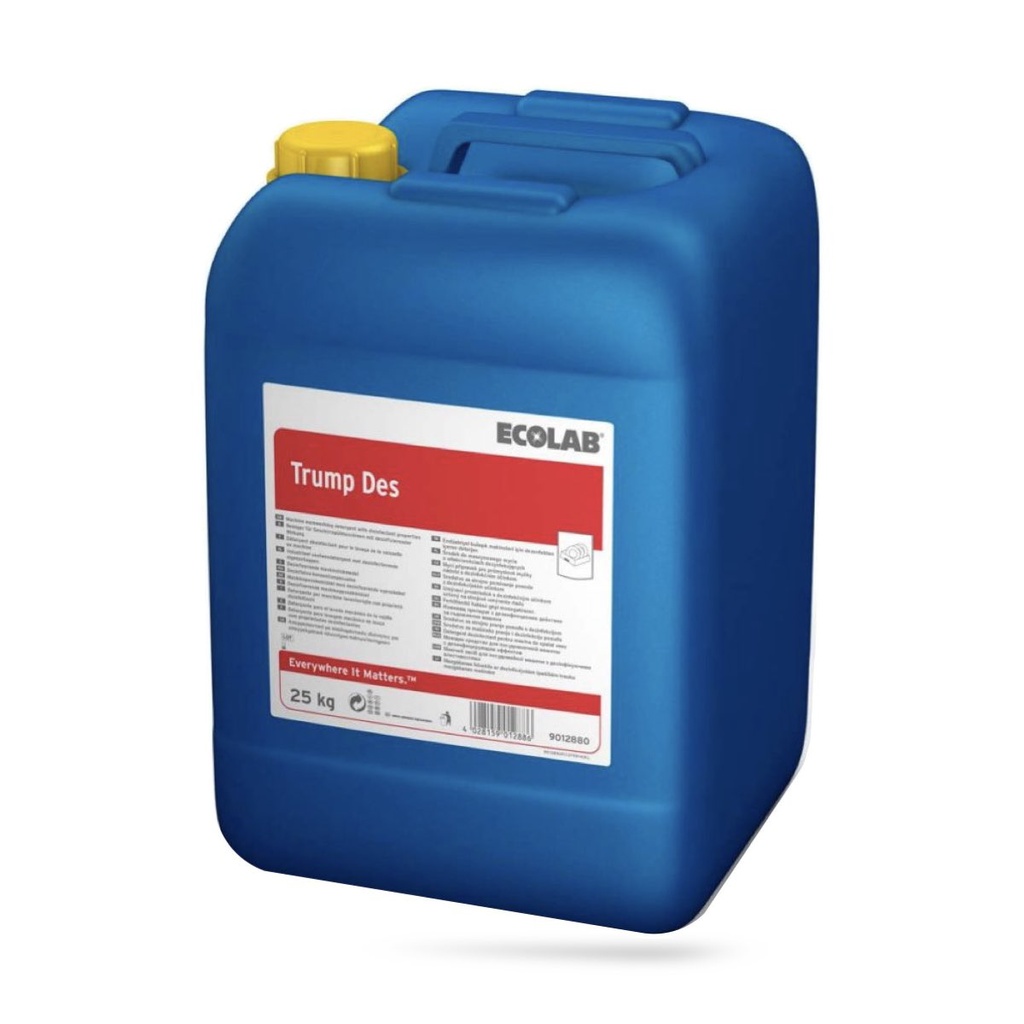 Trump Des fertőtlenítő hatású folyékony gépi mosogatószer 25 kg-os