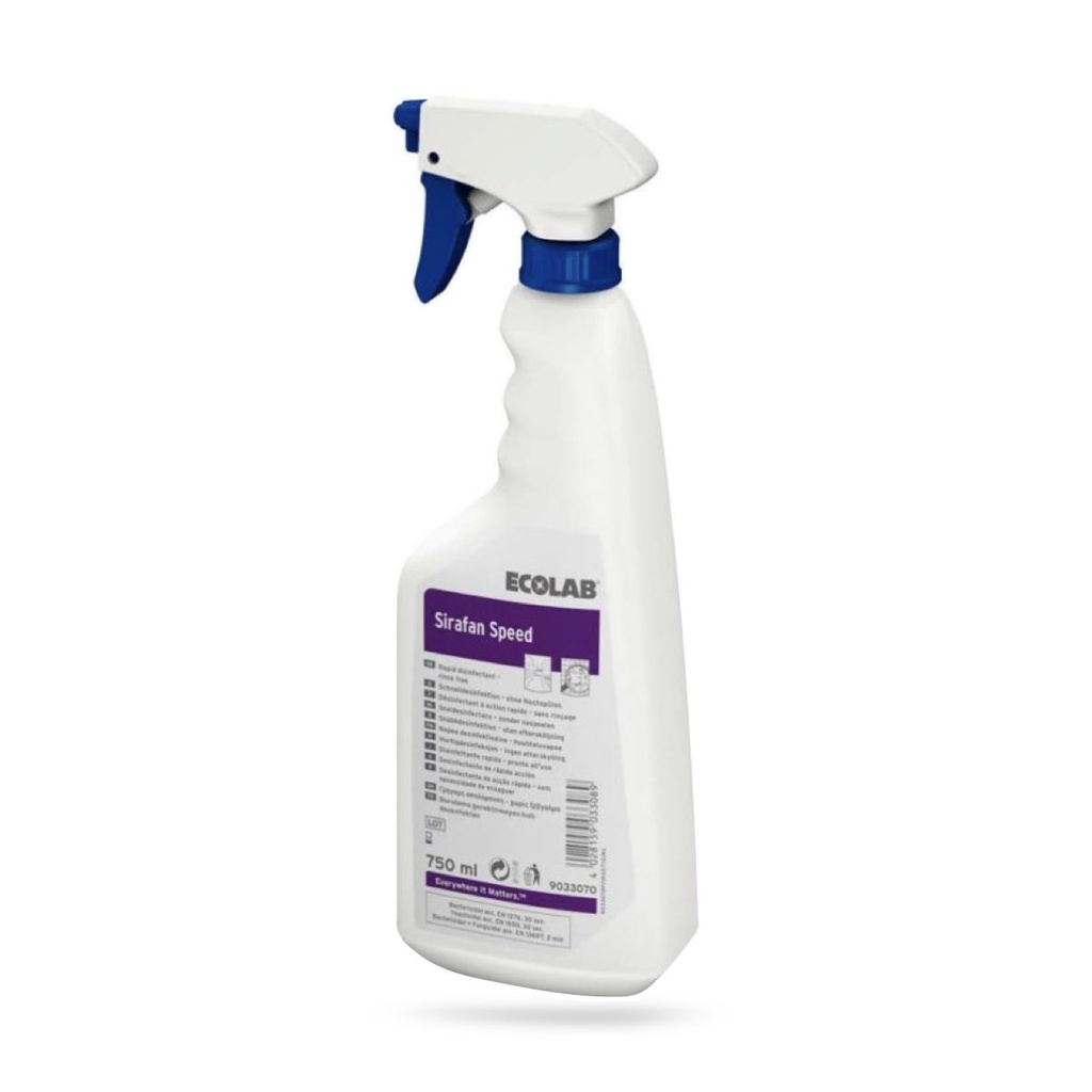 Sirafan Speed alkoholos folyékony felületfertőtlenítő 750 ml-es