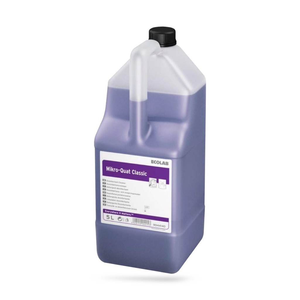 Mikro Quat Classic folyékony konyhai felülettisztító fertőtlenítőszer koncentrátum  5 l-es