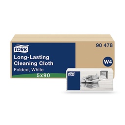 [90478] Tork Prem. többször használható tisztítókendő 90 lapos fehér W4