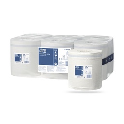 [121208] Tork Univ. tekercses törlő 2 r. 6 x 121 méteres fehér M2