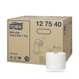 [127540] Tork Univ. Kompakt toalettpapír 1 r. 27 db-os fehér T6