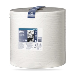 [130060] Tork Adv. tekercses törlő 2 r. 340 méteres fehér W1