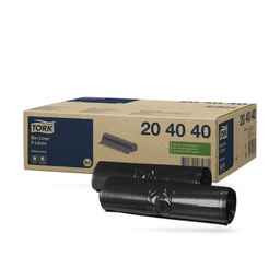 [204040] Tork Higiéniai zacskó 50 db-os fekete B3