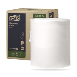 [510104] Tork Prem. tisztítókendő 380 méteres fehér W1