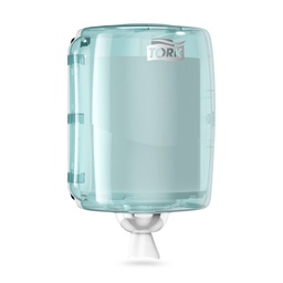 [653000] Tork Performance Uni Box tekercses kéztörlőtartó fehér-türkiz W2