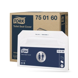 [750160] Tork Adv. wc ülőke takaró 250 db-os fehér V1