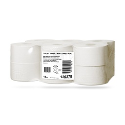 [120278] Tork Univ. Mini jumbo toalettpapír 2 r. 12 x 170 méteres fehér T2