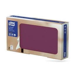 [455500] Tork LinStyle napron 90 x 90 cm-es 2 r. 25 lapos bordó