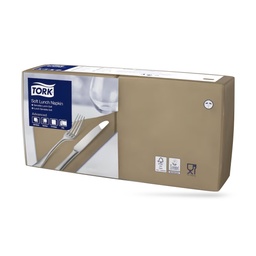 [470000] Tork lunch szalvéta 33 x 33 cm-es 3 r. 150 lapos keksz