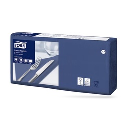 [477215] Tork lunch szalvéta 33 x 33 cm-es 2 r. 200 lapos sötétkék
