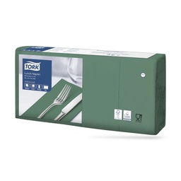 [477423] Tork lunch szalvéta 33 x 33 cm-es cm-es 2 r. 200 lapos sötétzöld