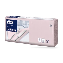 [477847] Tork lunch szalvéta 33 x 33 cm-es 2 r. 200 lapos korallpink