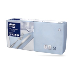 [477871] Tork lunch szalvéta 33 x 33 cm-es cm-es 3 r. 150 lapos világoskék