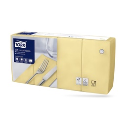 [477882] Tork lunch szalvéta 33 x 33 cm-es 1/8-os 3 r. 150 lapos pezsgő