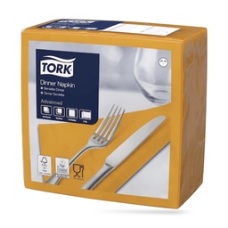 [477907] Tork dinner szalvéta 40 x 40 cm-es 2 r. 150 lapos narancs