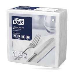 [478746] Tork dinner szalvéta 40 x 40 cm-es cm-es 2 r. 150 lapos fehér