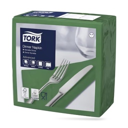 [478757] Tork dinner szalvéta 40 x 40 cm-es 2 r. 150 lapos sötétzöld