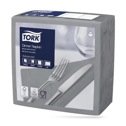 [478762] Tork dinner szalvéta 40 x 40 cm-es cm-es 2 r. 150 lapos szürke