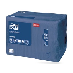 [509302] Tork lunch szalvéta 33 x 33 cm-es cm-es 1 r. 500 lapos sötétkék