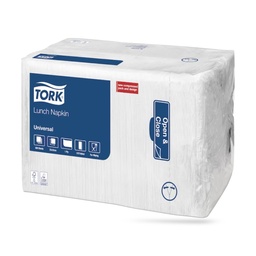 [509308] Tork lunch szalvéta 33 x 33 cm-es cm-es 1 r. 500 lapos fehér