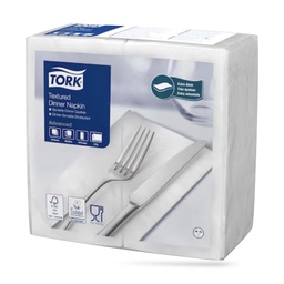 [509420] Tork Airlaid texturált szalvéta 40 x 40 cm-es cm-es 2 r. 50 lapos fehér