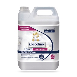 [9311433] Coccolino Prof. Pure Conc enyhén illatosított textilöblítő koncentrátum érzékeny bőrre is alkalmas 5 l-es