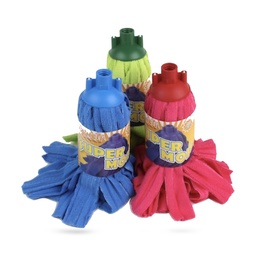 [1700-198P] Felmosó fej 100 g-os mikroszálas piros KeFa