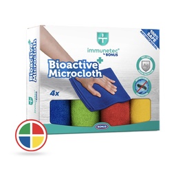 [B785] Mikroszálas kendő Immunetec antimikrobális 4 db-os
