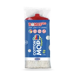 [B764] Pro pamut felmosófej 350 g-os piros műanyag